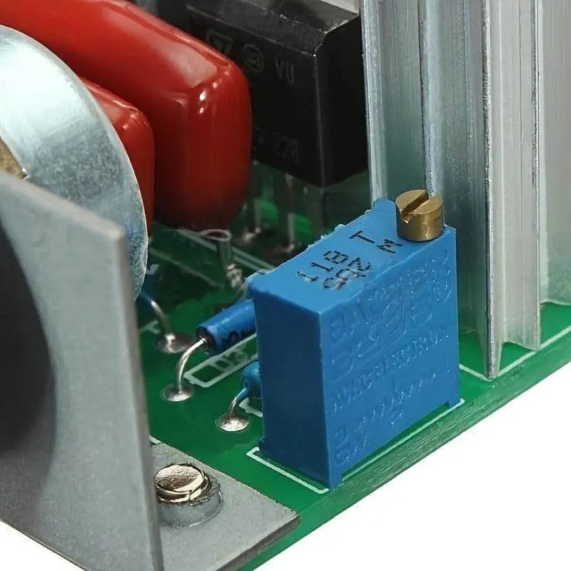 AC Motor Speed Controller circuit board with components for efficient motor management.