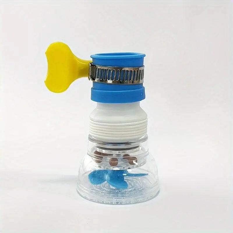 Splash-proof shower header for kitchen, ergonomic water-saving design.