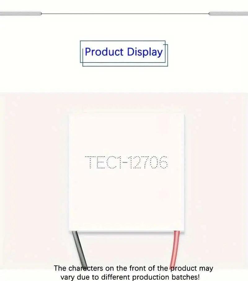 Semiconductor Cooling Chip for efficient heat dissipation in electronic devices.